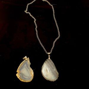 2 pendants and one chain